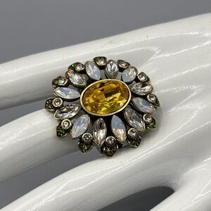 Heidi Daus Glorious Garden Swarovski Crystal Ring JP435
